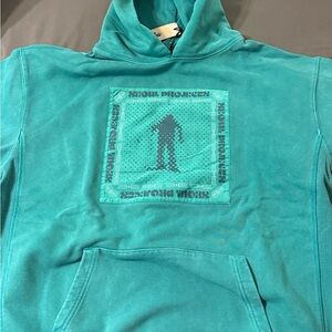 Seoul Projects Teal Hoodie streetwear